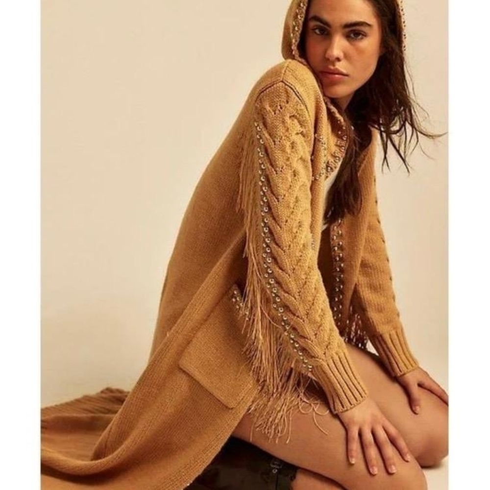 FPxUnderstatedLeather | Embellished Cardigan - Picture 8 of 12